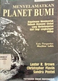 Image of Menyelamatkan planet bumi