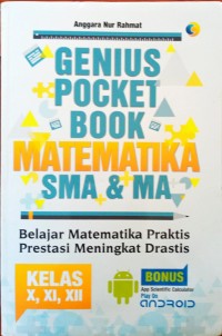Image of Genius Pocket book Matematika SMA dan MA=belajar matematika praktis prestasi meningkat drastis kelas X,XI,XII