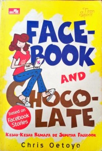 Image of Face book and chocolate